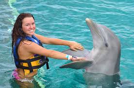 nado con delfines cancun